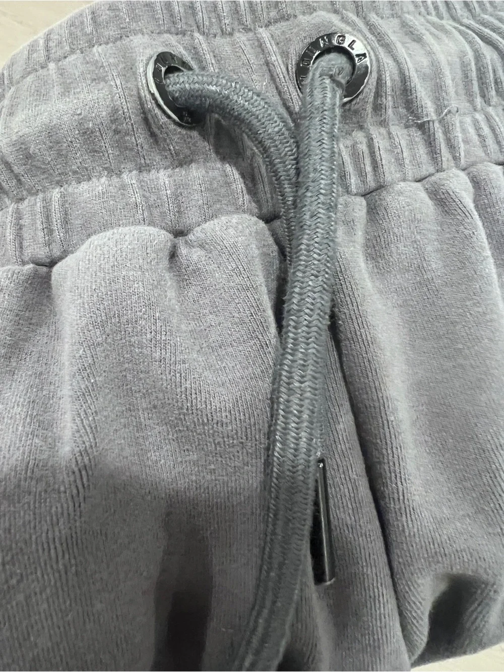 YoungLA Dark Gray Lounge Jogger Pants with Branded Waist Tag